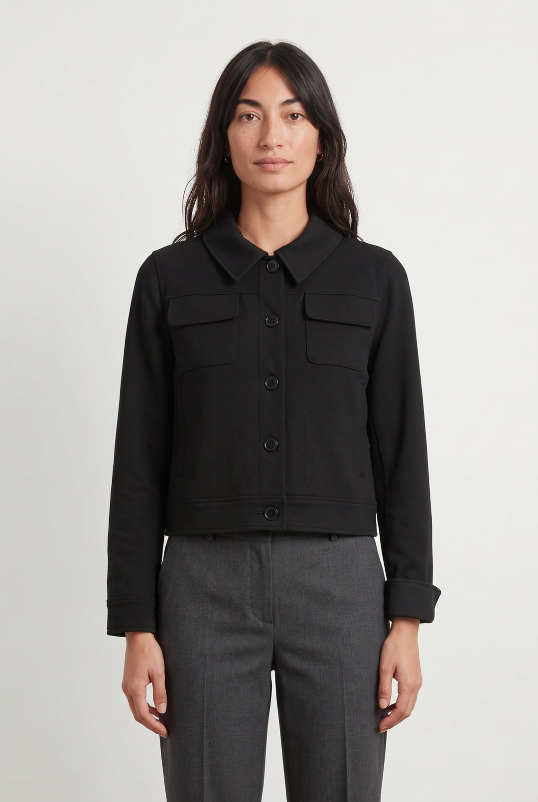 Veste Noire - Taille M/38 de la marque La Fée Maraboutée | PARAD119543 - Vendu par Paradigme - Image 1