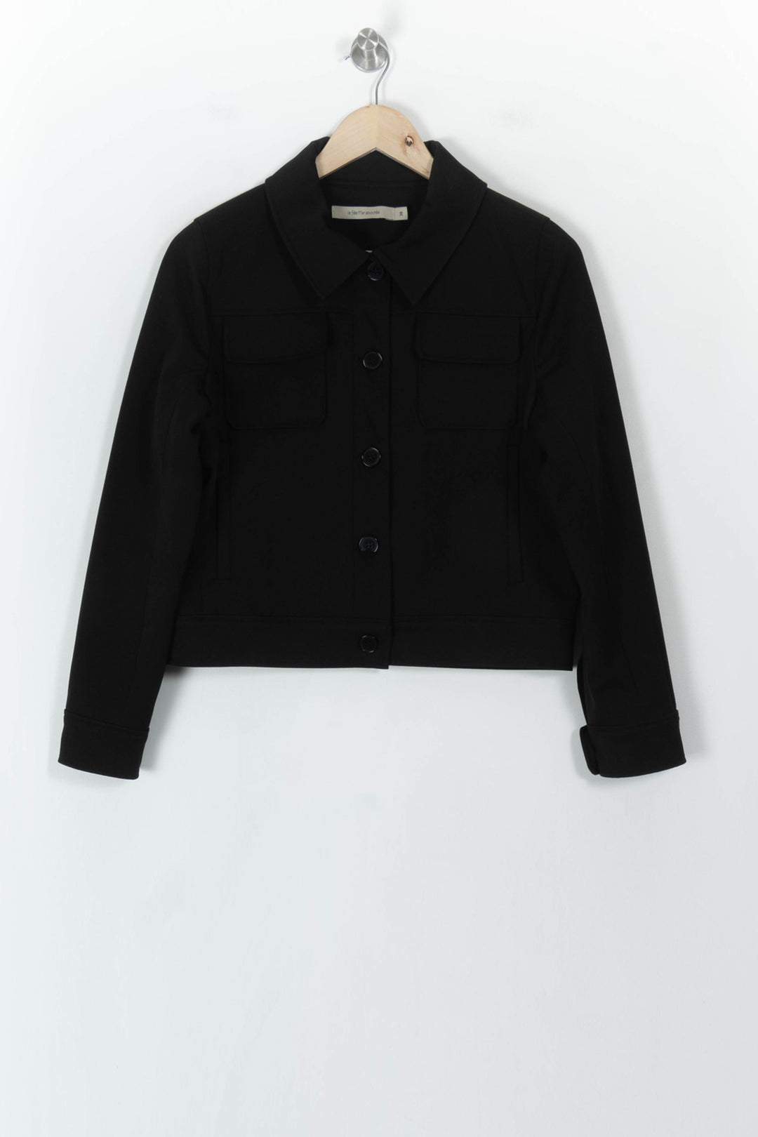Veste Noire - Taille M/38 de la marque La Fée Maraboutée | PARAD119543 - Vendu par Paradigme - Image 2