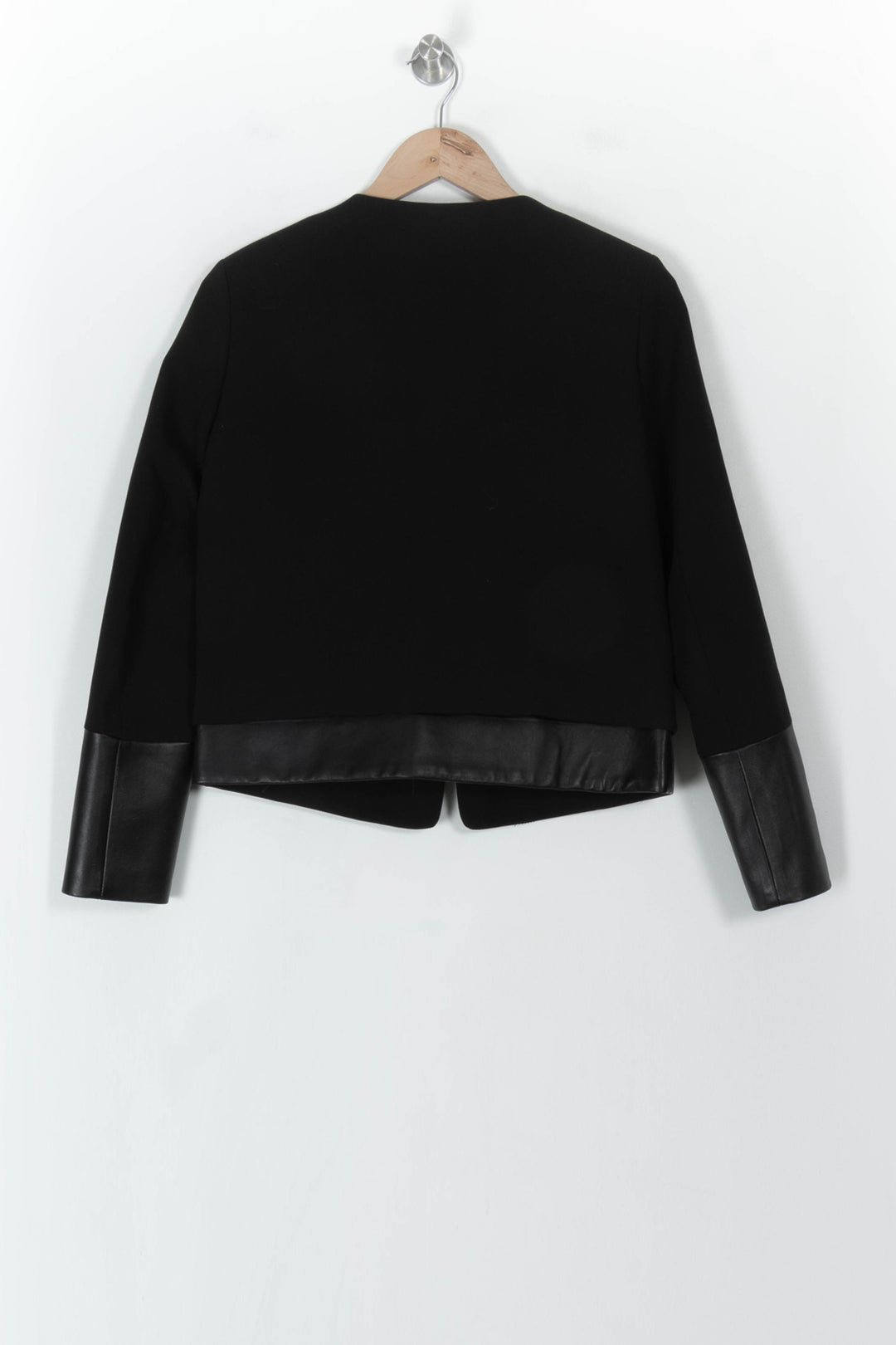 Veste Noire - Taille M/38 de la marque Sandro | PARAD119544 - Vendu par Paradigme - Image 5