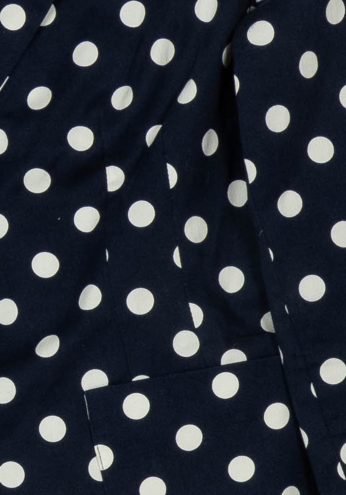 Blazer Bleu et Blanc - Taille L/40 de la marque La Fée Maraboutée | PARAD119546 - Vendu par Paradigme - Image 3