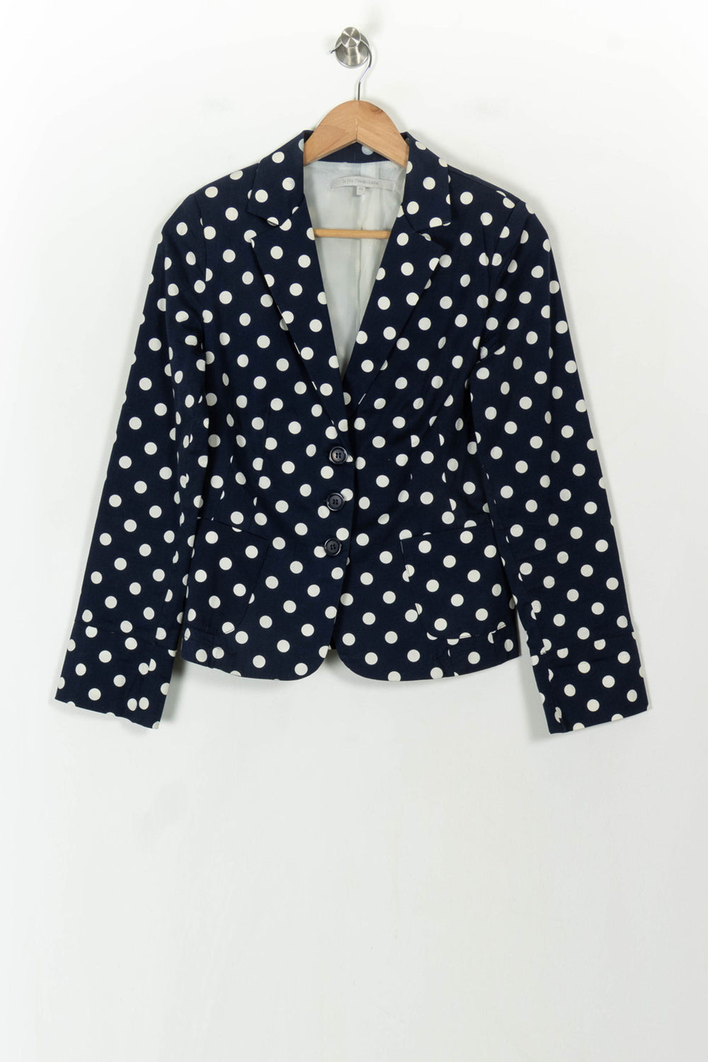 Blazer Bleu et Blanc - Taille L/40 de la marque La Fée Maraboutée | PARAD119546 - Vendu par Paradigme - Image 2
