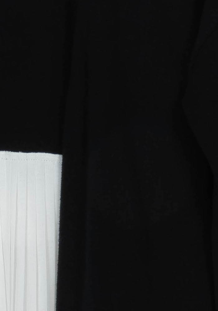 Cardigan Noir et Blanc - Taille S/36 de la marque Sandro | PARAD119548 - Vendu par Paradigme - Image 3