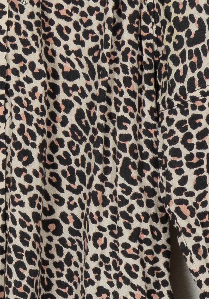 Chemise Léopard Beige et Noir - Taille S/36 de la marque Zadig&amp;Voltaire | PARAD119555 - Vendu par Paradigme - Image 3