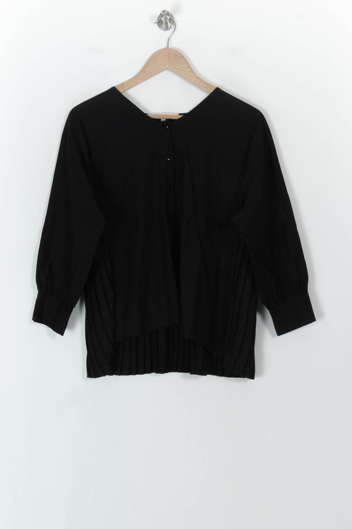 Blouse Noire - Taille S/36 de la marque La Fée Maraboutée | PARAD119556 - Vendu par Paradigme - Image 2