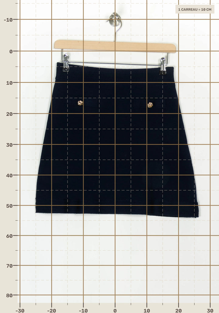 Jupe Bleu - Taille XL/42 de la marque Petite Mendigote | PARAD119557 - Vendu par Paradigme - Image 4