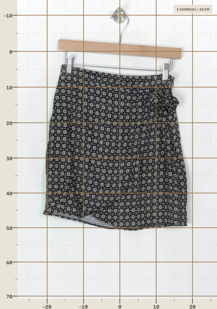 Jupe Noire et Blanche - Taille XS/34 de la marque Petite Mendigote | PARAD119558 - Vendu par Paradigme - Image 4