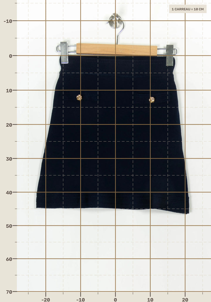 Jupe Bleu - Taille S/36 de la marque Petite Mendigote | PARAD119559 - Vendu par Paradigme - Image 4