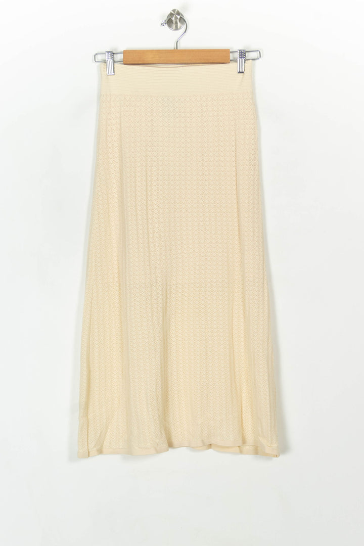 Jupe Longue Beige - Taille S/36 de la marque Petite Mendigote | PARAD119560 - Vendu par Paradigme - Image 5