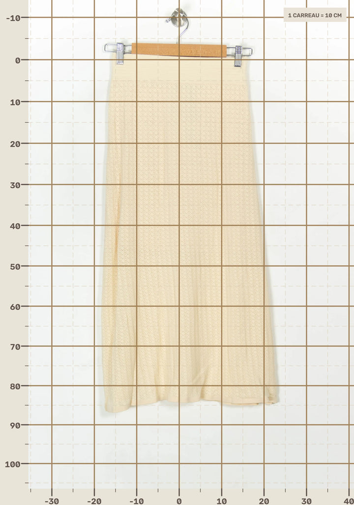 Jupe Longue Beige - Taille S/36 de la marque Petite Mendigote | PARAD119560 - Vendu par Paradigme - Image 4