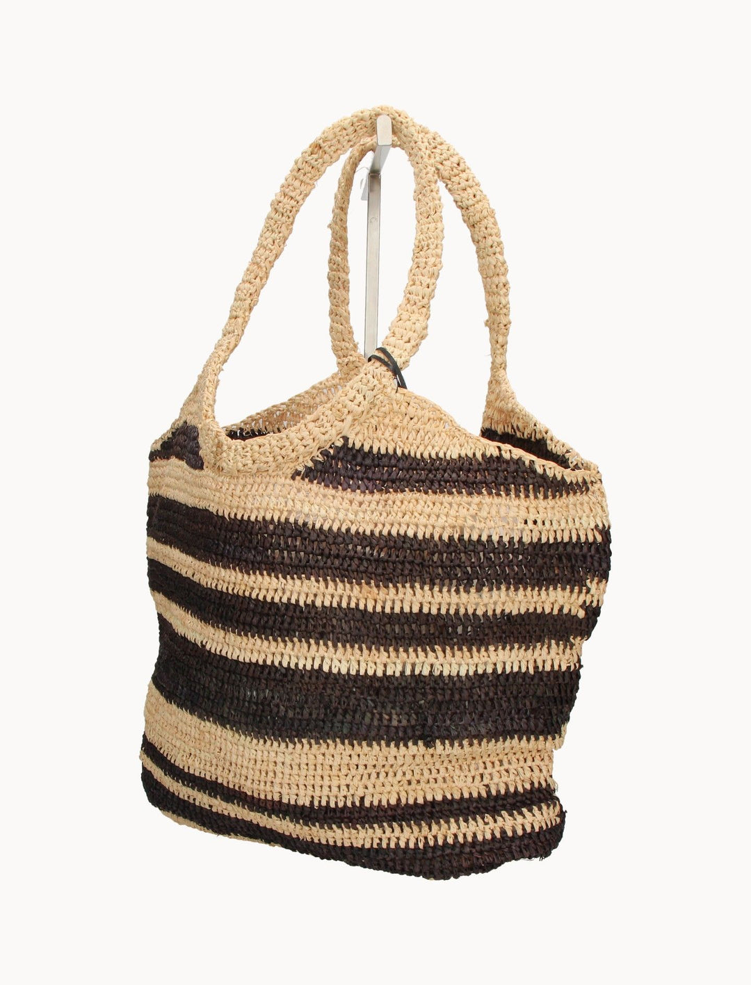 Sac Cabas Beige et Marron - Taille T.U. de la marque Petite Mendigote | PARAD119562 - Vendu par Paradigme - Image 2