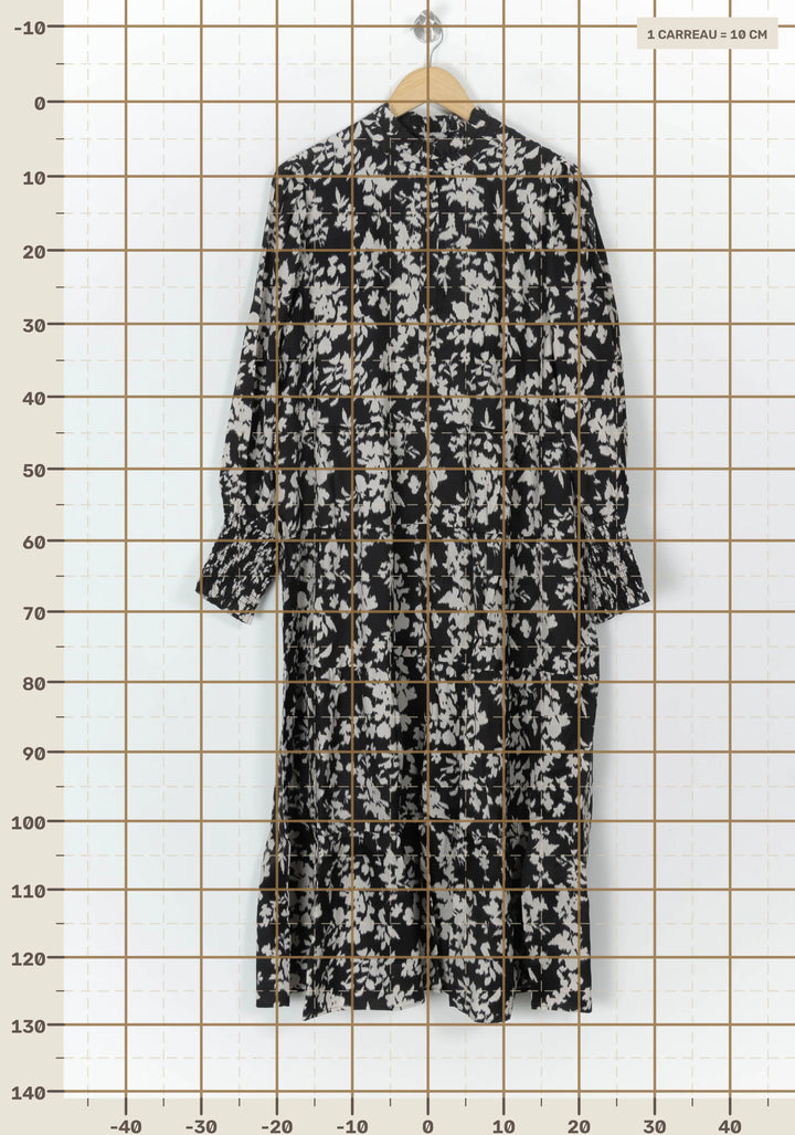 Robe Noire et Blanche - Taille XL/42 de la marque Petite Mendigote | PARAD119564 - Vendu par Paradigme - Image 4