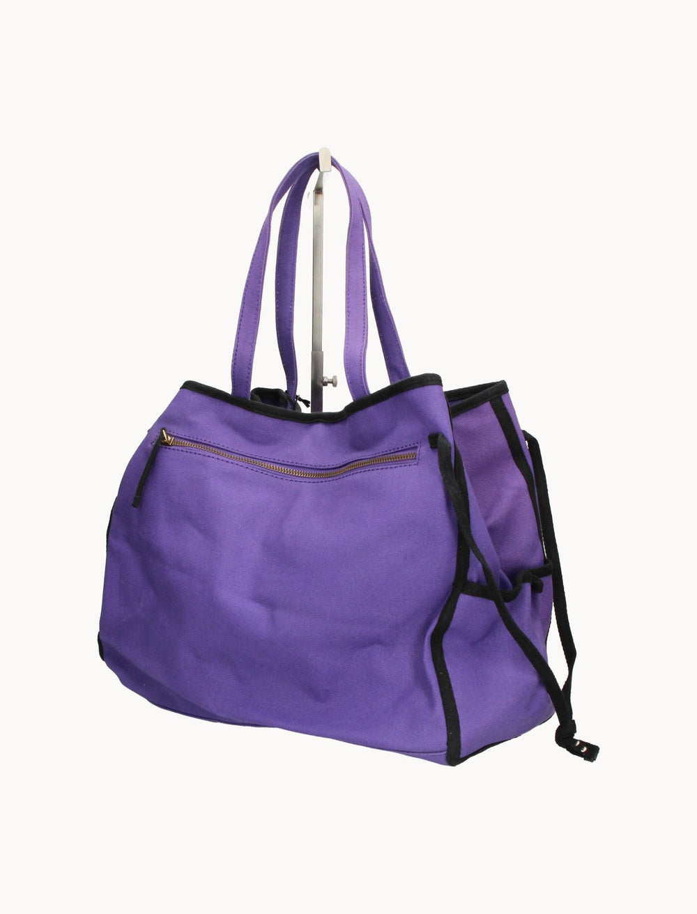 Sac Cabas Violet - Taille T.U. de la marque Petite Mendigote | PARAD119565 - Vendu par Paradigme - Image 2