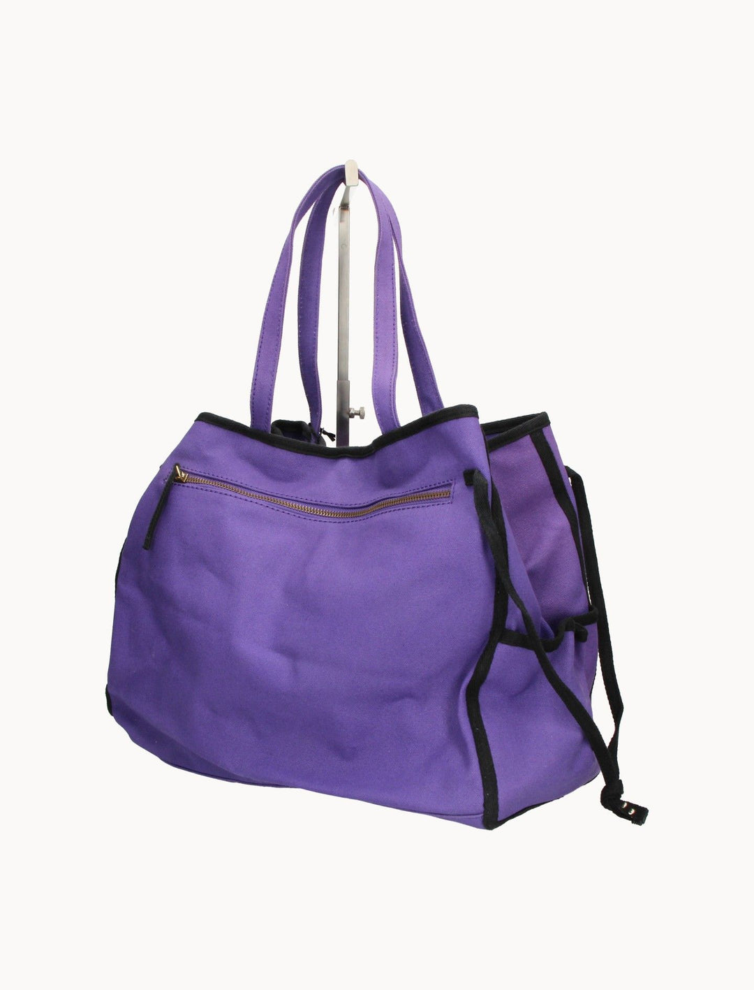 Sac Cabas Violet - Taille T.U. de la marque Petite Mendigote | PARAD119565 - Vendu par Paradigme - Image 2