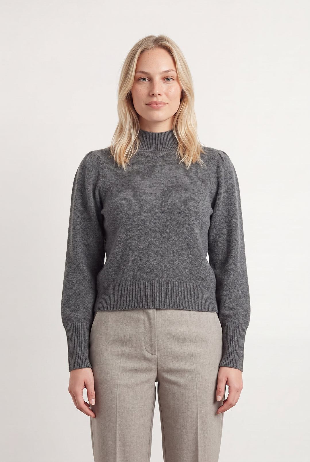 Pull Gris - Taille L/40 de la marque Petite Mendigote | PARAD119570 - Vendu par Paradigme - Image 1
