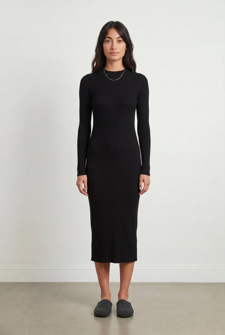 Robe Longue Noire - Taille M/38 de la marque Petite Mendigote | PARAD119578 - Vendu par Paradigme - Image 1