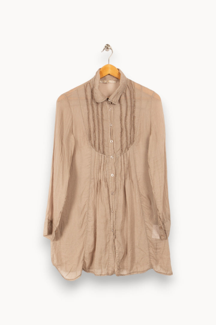 Chemise beige - Taille L/40