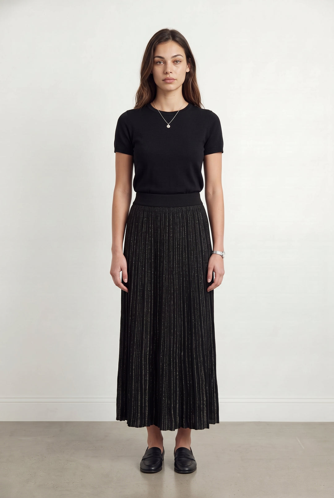 Jupe Plissée Noire - Taille XS/34 de la marque Petite Mendigote | PARAD119581 - Vendu par Paradigme - Image 1