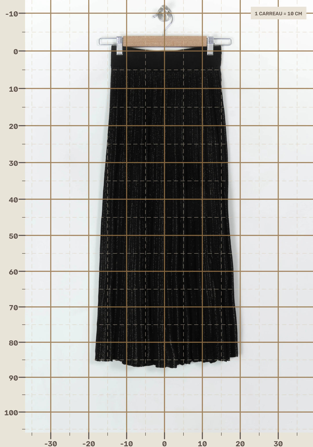 Jupe Plissée Noire - Taille XS/34 de la marque Petite Mendigote | PARAD119581 - Vendu par Paradigme - Image 4