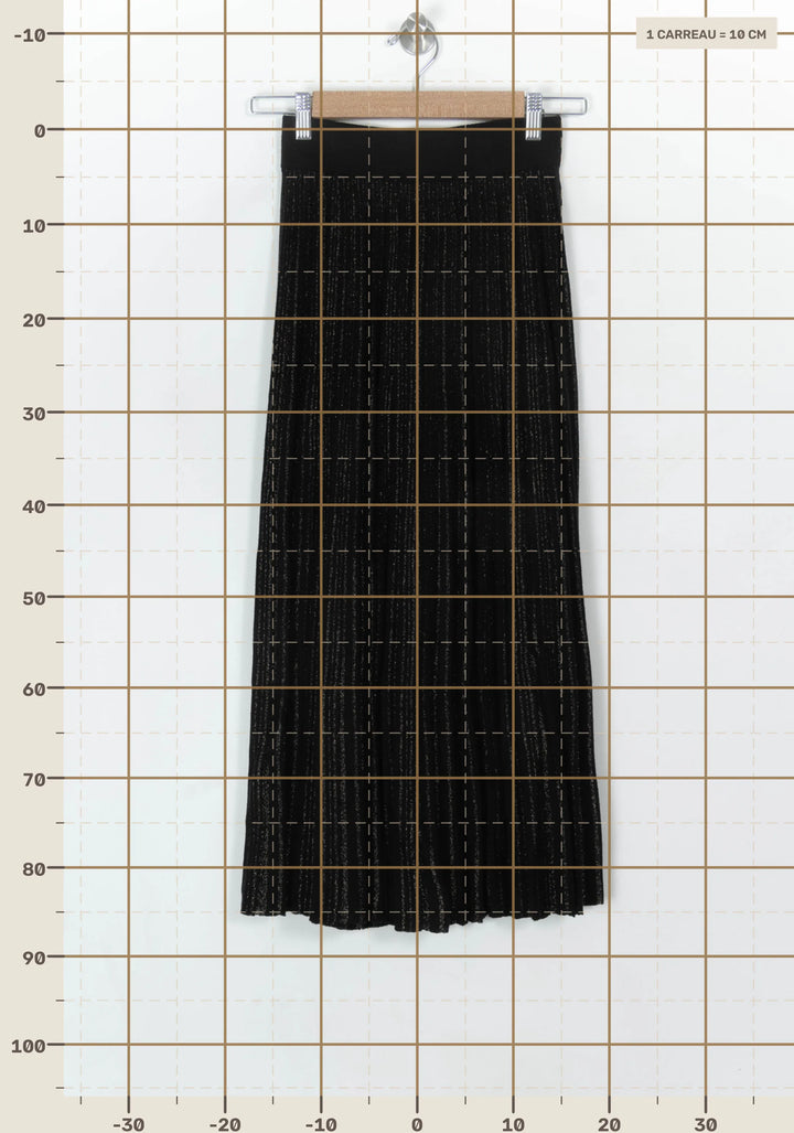 Jupe Plissée Noire - Taille XS/34 de la marque Petite Mendigote | PARAD119581 - Vendu par Paradigme - Image 4