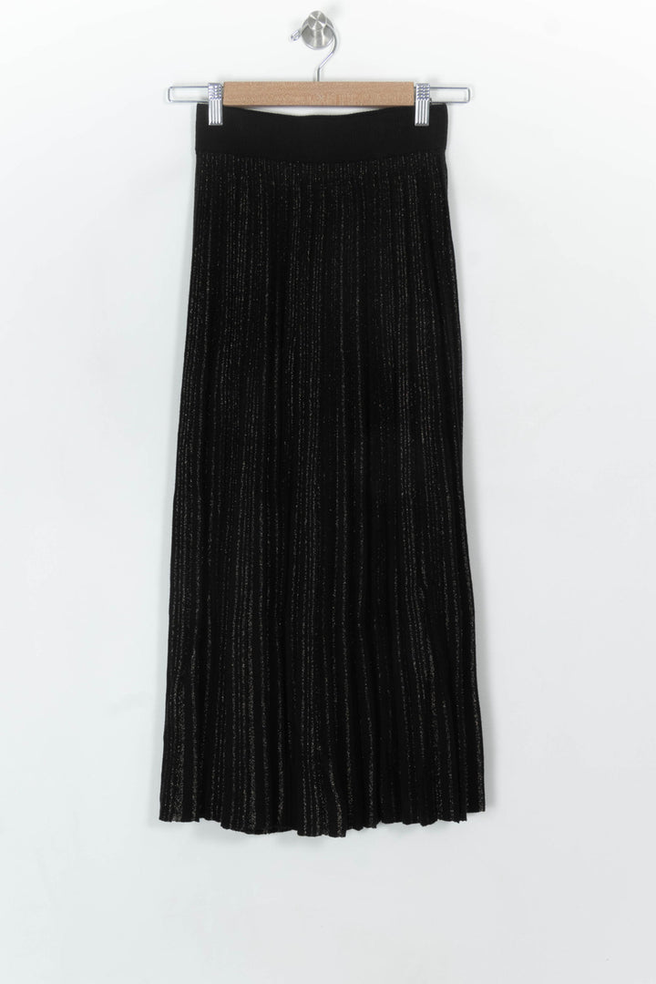 Jupe Plissée Noire - Taille XS/34 de la marque Petite Mendigote | PARAD119581 - Vendu par Paradigme - Image 2