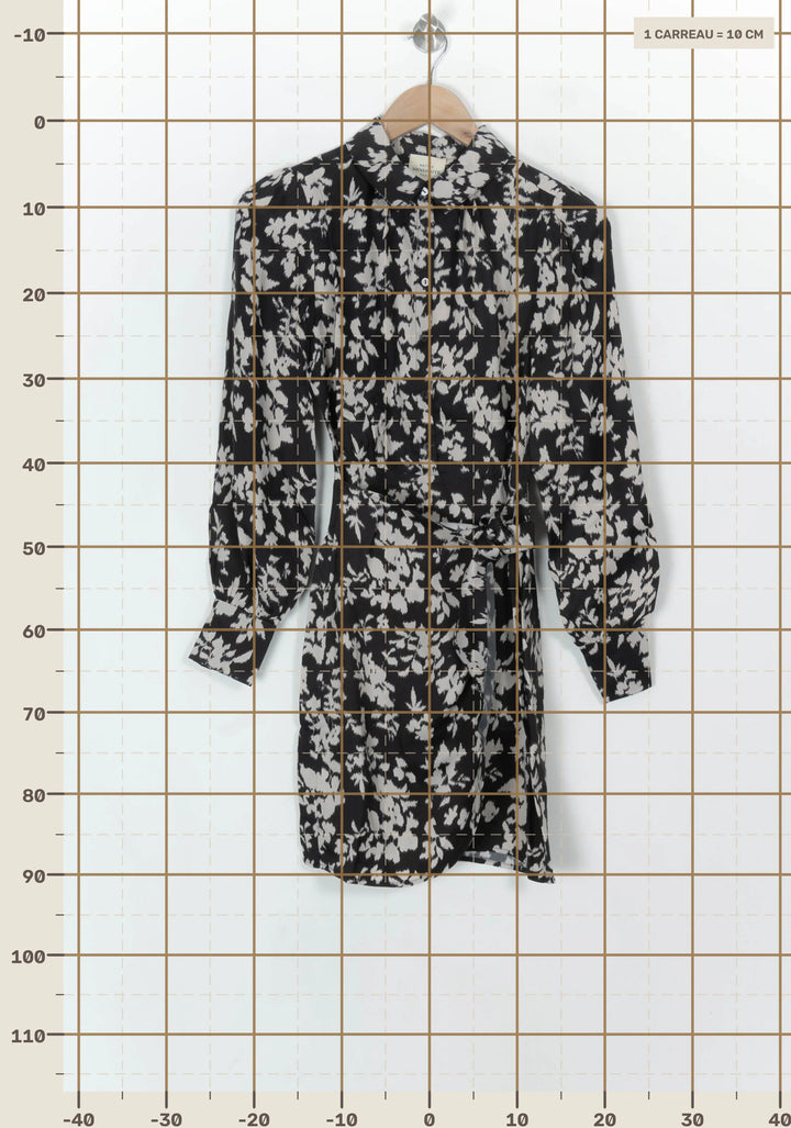 Robe Noire et Blanche - Taille XS/34 de la marque Petite Mendigote | PARAD119584 - Vendu par Paradigme - Image 4