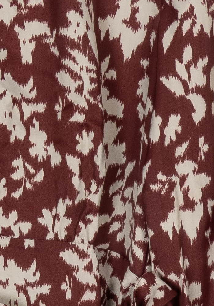 Robe Marron et Blanche - Taille L/40 de la marque Petite Mendigote | PARAD119585 - Vendu par Paradigme - Image 3