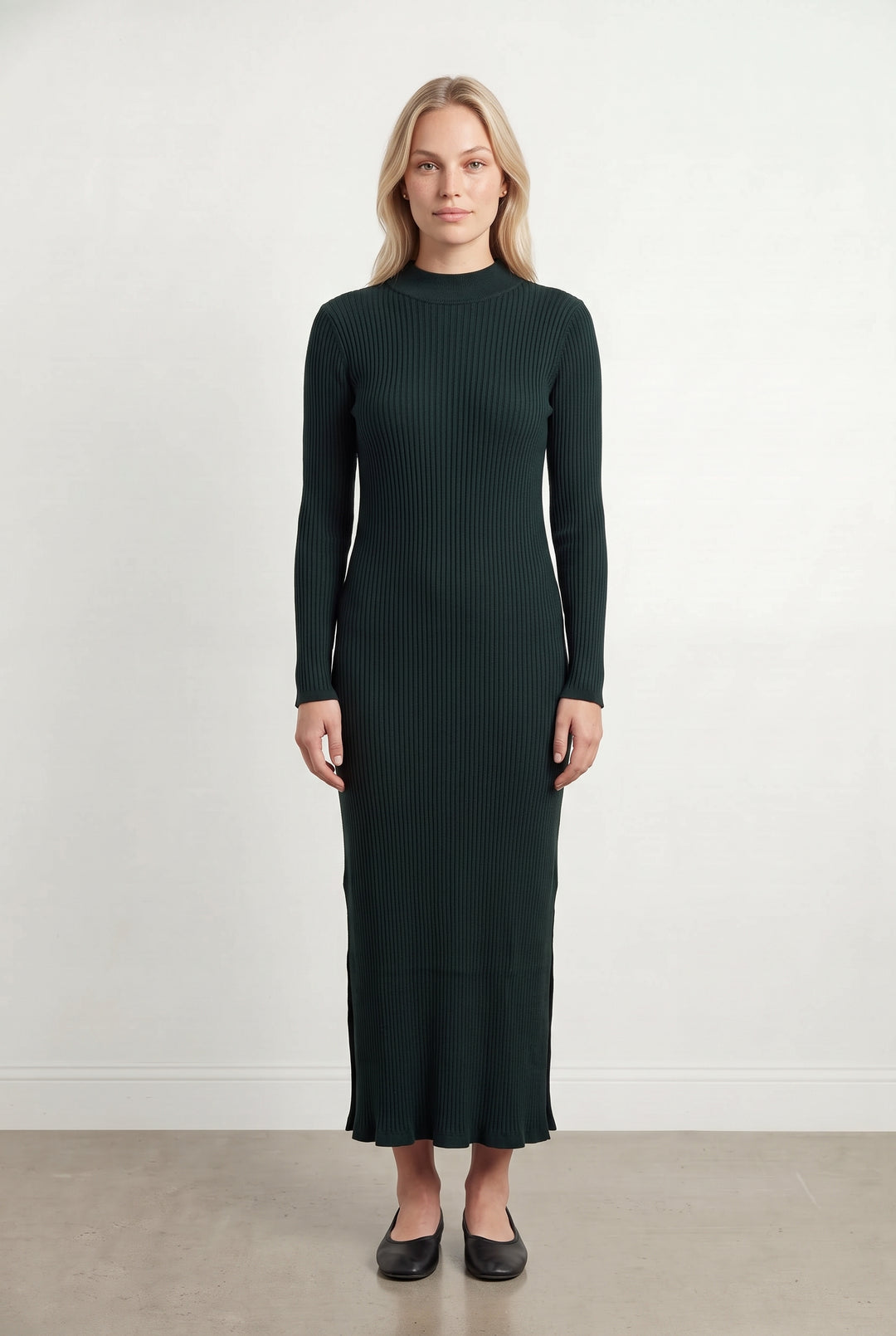 Robe Longue Verte - Taille L/40 de la marque Petite Mendigote | PARAD119587 - Vendu par Paradigme - Image 1