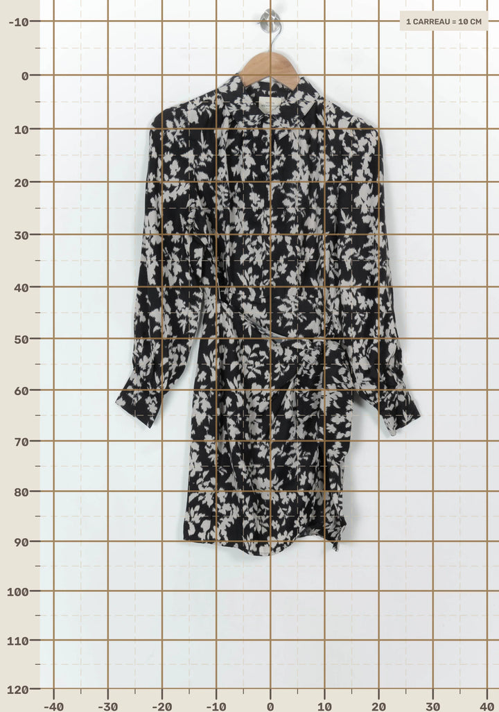 Robe Noire et Blanche - Taille S/36 de la marque Petite Mendigote | PARAD119589 - Vendu par Paradigme - Image 4