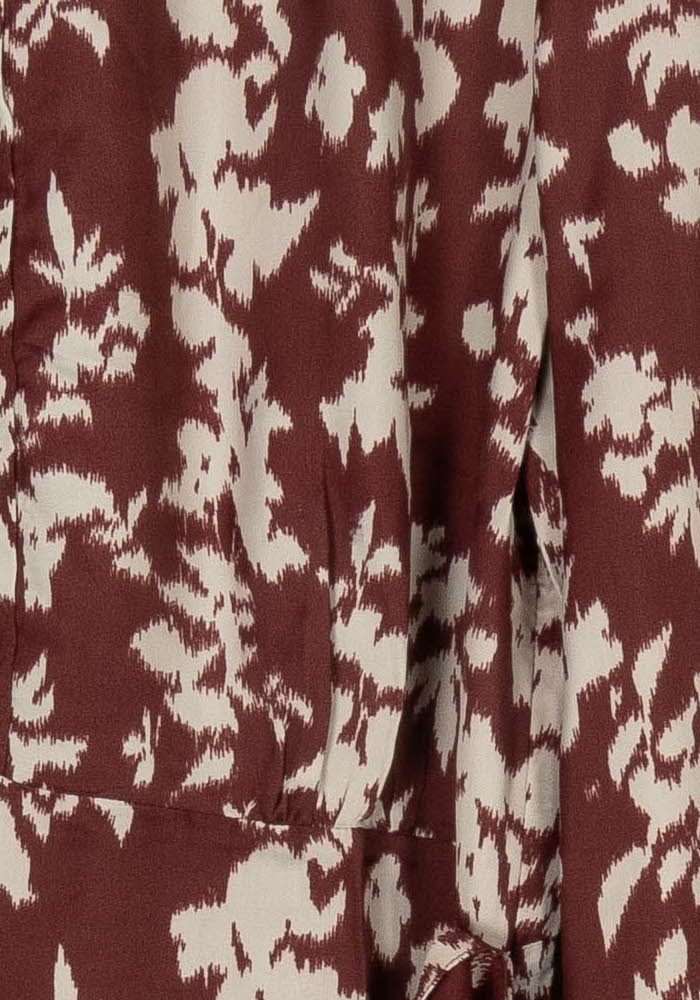 Robe Bordeau et Blanche - Taille XL/42 de la marque Petite Mendigote | PARAD119590 - Vendu par Paradigme - Image 3