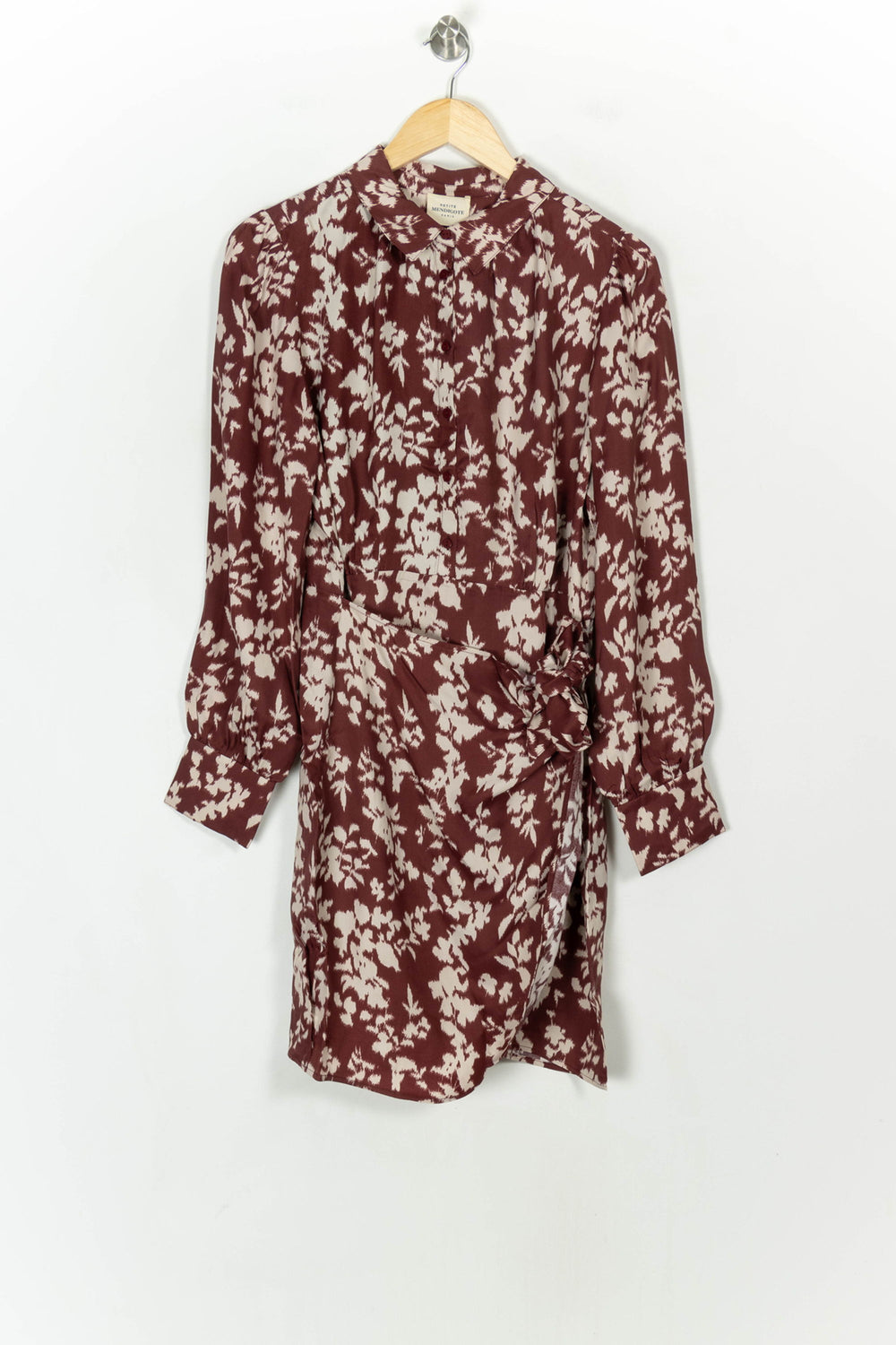 Robe Bordeau et Blanche - Taille XL/42 de la marque Petite Mendigote | PARAD119590 - Vendu par Paradigme - Image 2