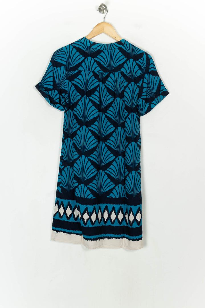 Robe Bleu et Noir - Taille M/38 de la marque La Fée Maraboutée | PARAD119594 - Vendu par Paradigme - Image 5