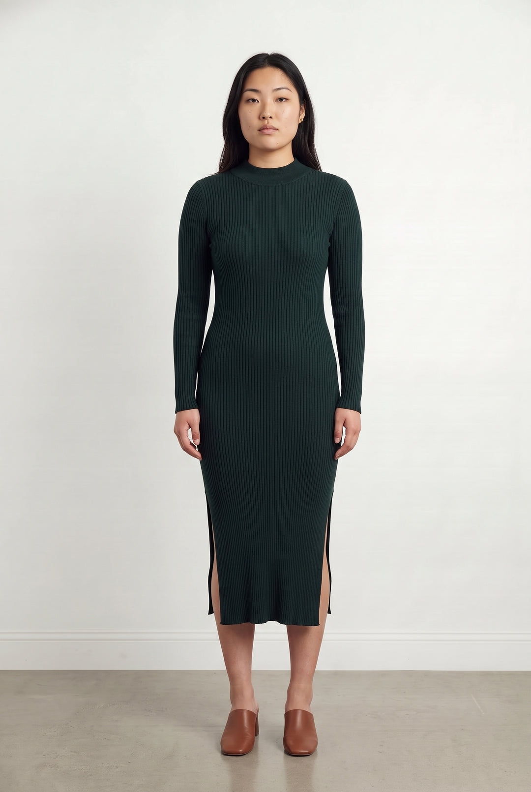Robe Longue Verte - Taille L/40 de la marque Petite Mendigote | PARAD119595 - Vendu par Paradigme - Image 1
