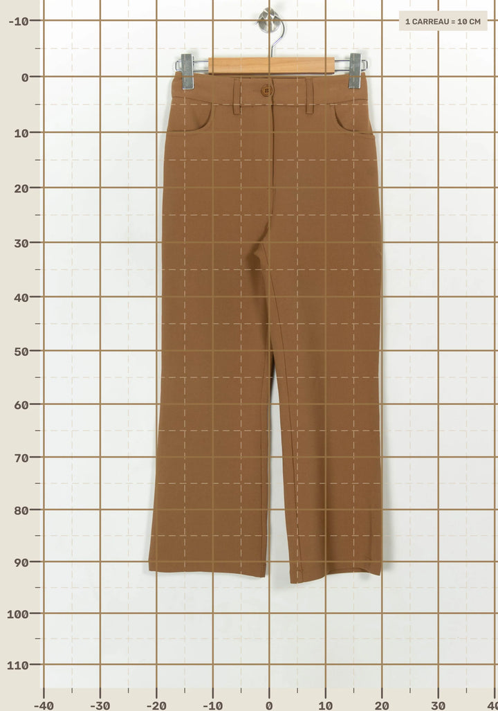 Pantalon Marron - Taille S/36 de la marque Petite Mendigote | PARAD119600 - Vendu par Paradigme - Image 4