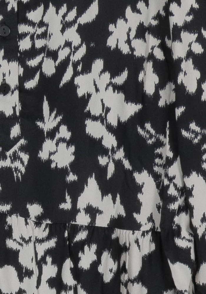 Robe Longue Noire et Blanche - Taille XS/34 de la marque Petite Mendigote | PARAD119603 - Vendu par Paradigme - Image 3