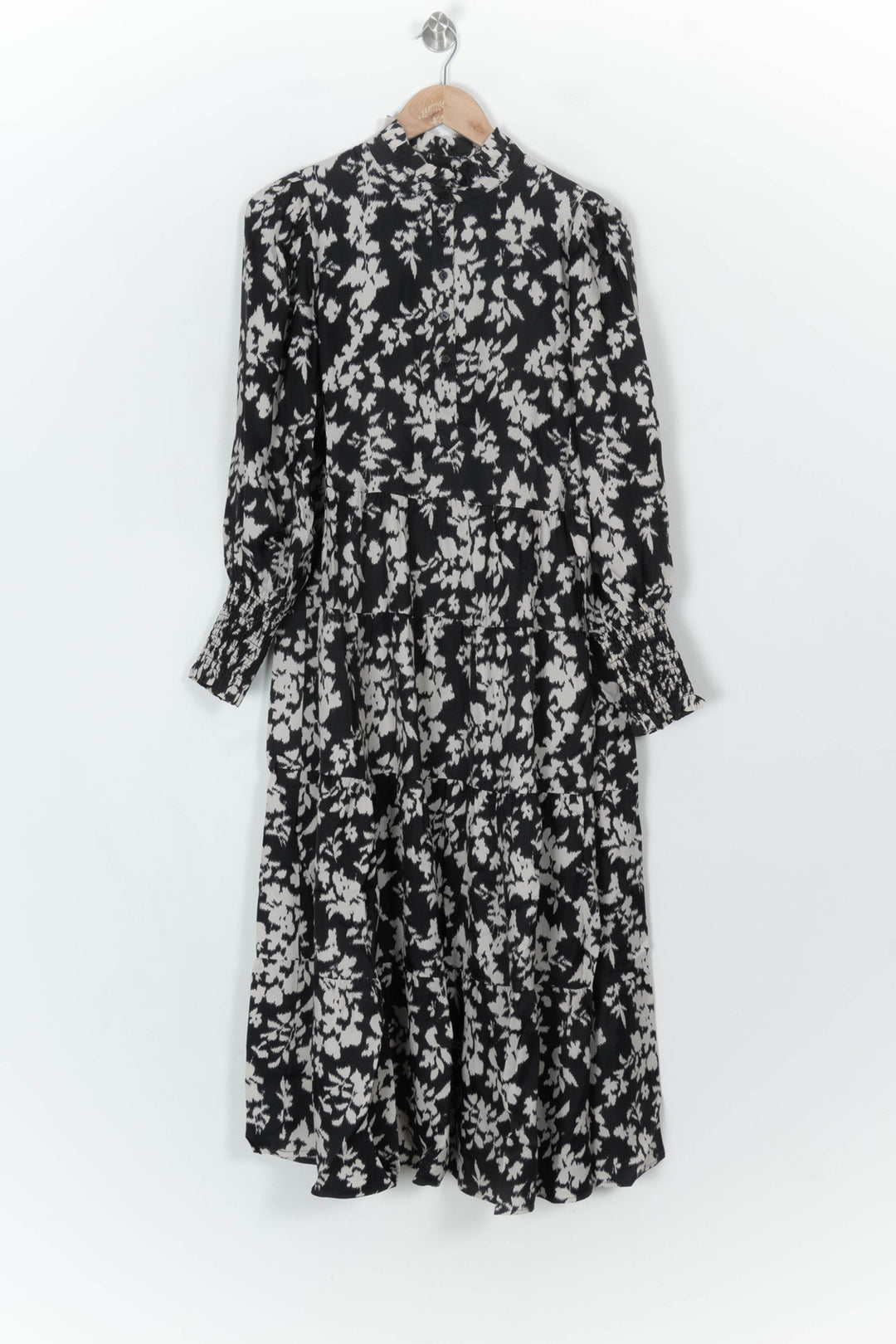 Robe Longue Noire et Blanche - Taille XS/34 de la marque Petite Mendigote | PARAD119603 - Vendu par Paradigme - Image 2