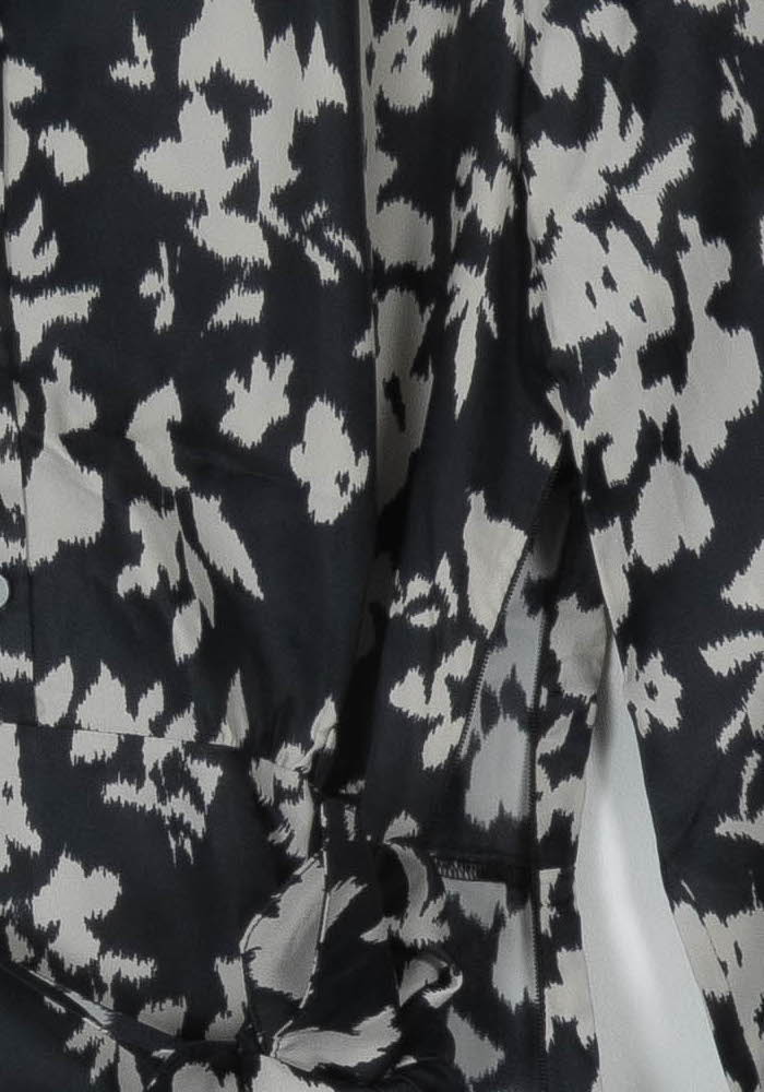 Robe Chemise Noire et Blanche - Taille S/36 de la marque Petite Mendigote | PARAD119604 - Vendu par Paradigme - Image 3