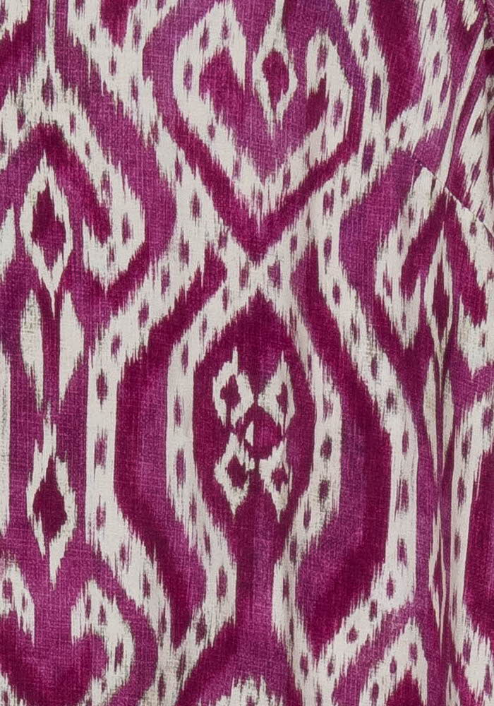 Robe Courte Violette et Blanche - Taille M/38 de la marque La Fée Maraboutée | PARAD119607 - Vendu par Paradigme - Image 3
