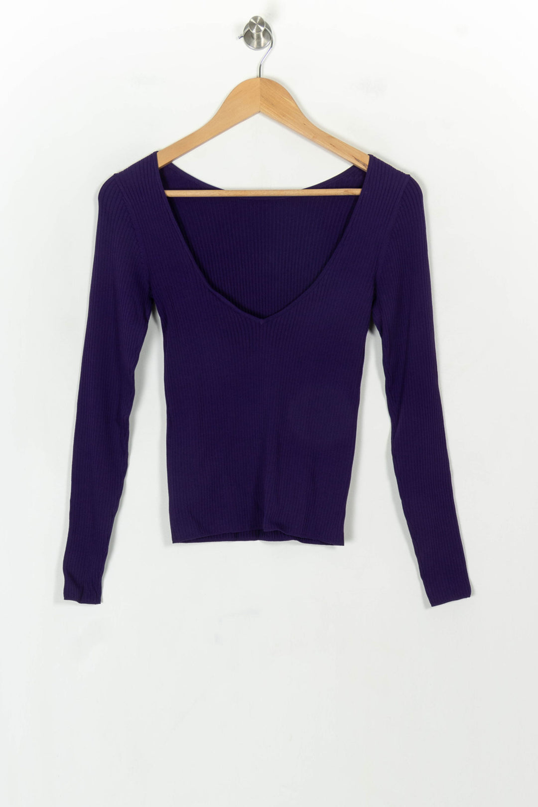 Pull Violet - Taille S/36 de la marque Petite Mendigote | PARAD119609 - Vendu par Paradigme - Image 5