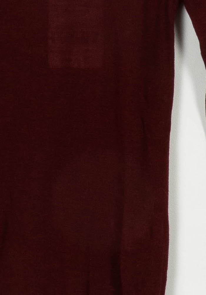 Pull Col Roulé Bordeaux - Taille XS/34 de la marque Petite Mendigote | PARAD119611 - Vendu par Paradigme - Image 3