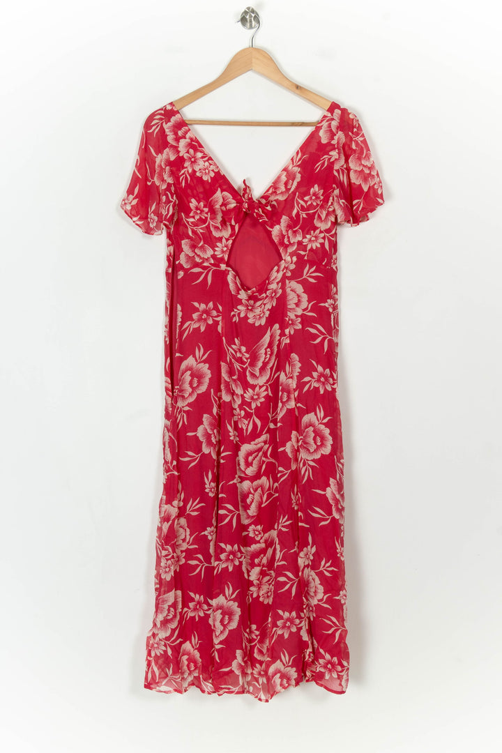 Robe Longue Rouge et Blanche - Taille L/40 de la marque Petite Mendigote | PARAD119617 - Vendu par Paradigme - Image 5