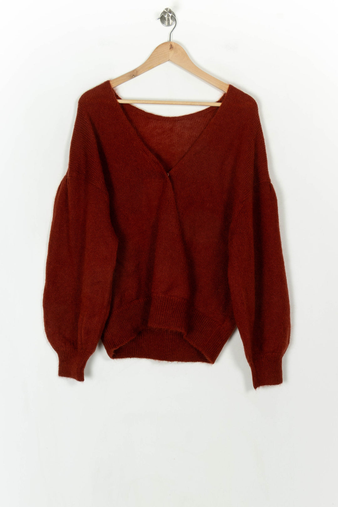 Pull Marron - Taille XL/42 de la marque Petite Mendigote | PARAD119619 - Vendu par Paradigme - Image 5