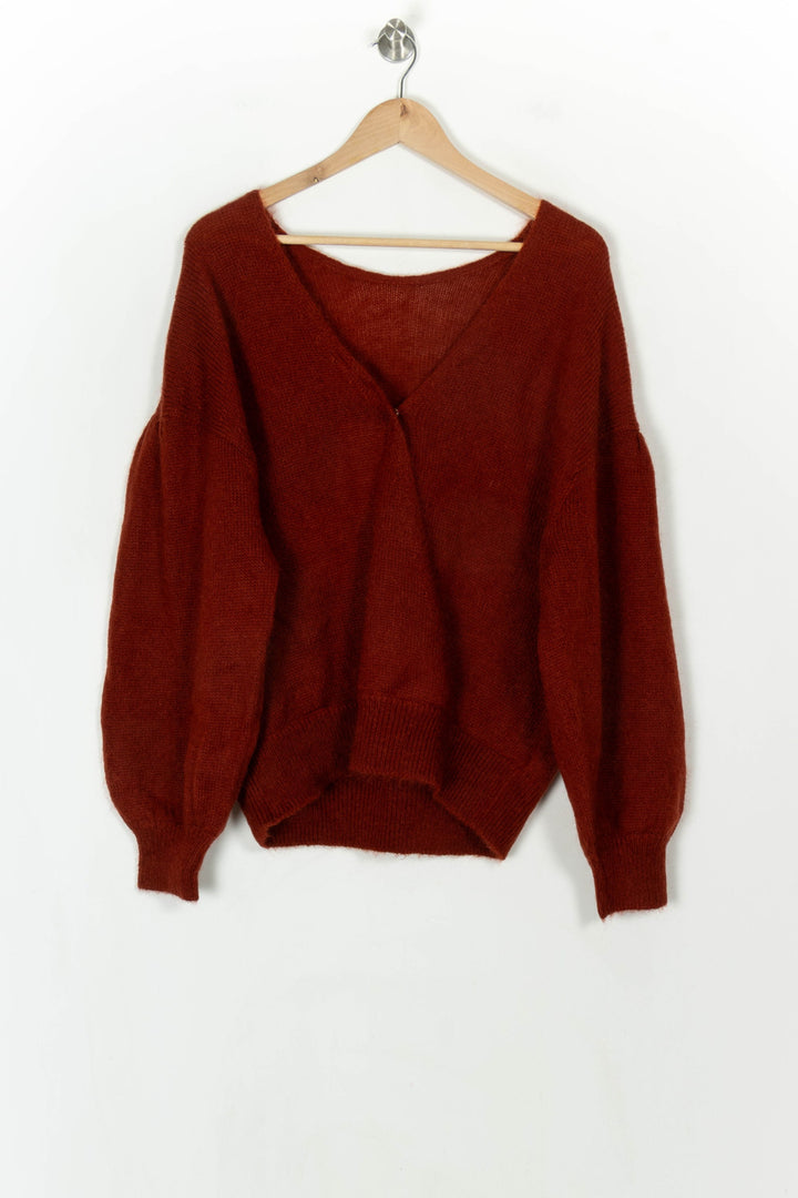 Pull Marron - Taille XL/42 de la marque Petite Mendigote | PARAD119619 - Vendu par Paradigme - Image 5
