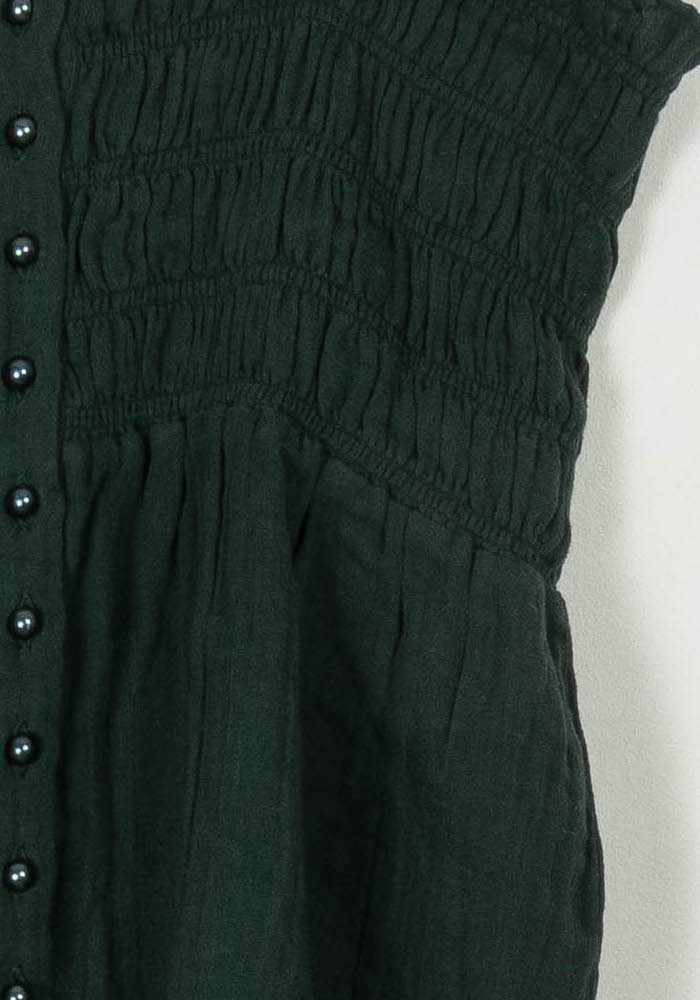 Top Vert - Taille M/38 de la marque Petite Mendigote | PARAD119624 - Vendu par Paradigme - Image 3