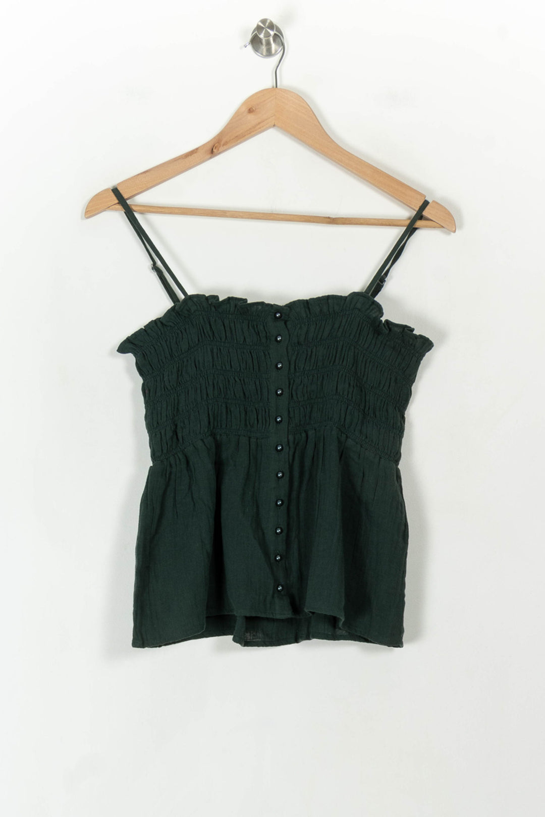 Top Vert - Taille M/38 de la marque Petite Mendigote | PARAD119624 - Vendu par Paradigme - Image 2