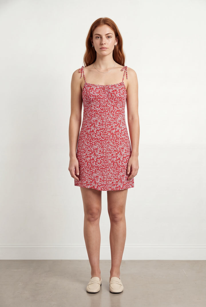 Robe Rouge et Blanche - Taille S/36 de la marque Petite Mendigote | PARAD119627 - Vendu par Paradigme - Image 1