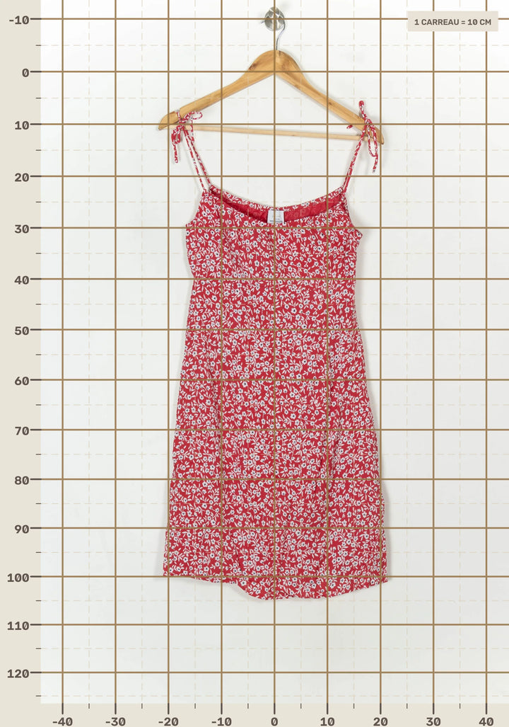 Robe Rouge et Blanche - Taille S/36 de la marque Petite Mendigote | PARAD119627 - Vendu par Paradigme - Image 4