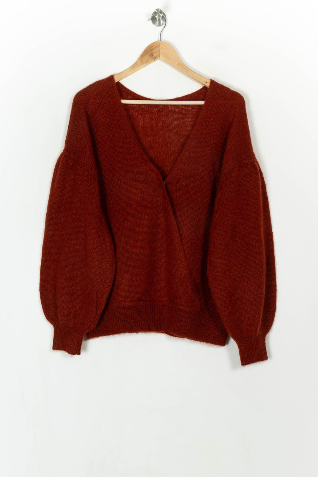 Pull Bordeaux - Taille XL/42 de la marque Petite Mendigote | PARAD119634 - Vendu par Paradigme - Image 5