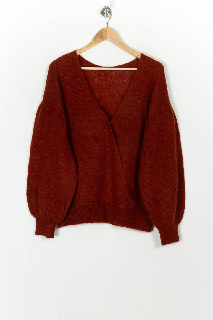 Pull Bordeaux - Taille XL/42 de la marque Petite Mendigote | PARAD119634 - Vendu par Paradigme - Image 5