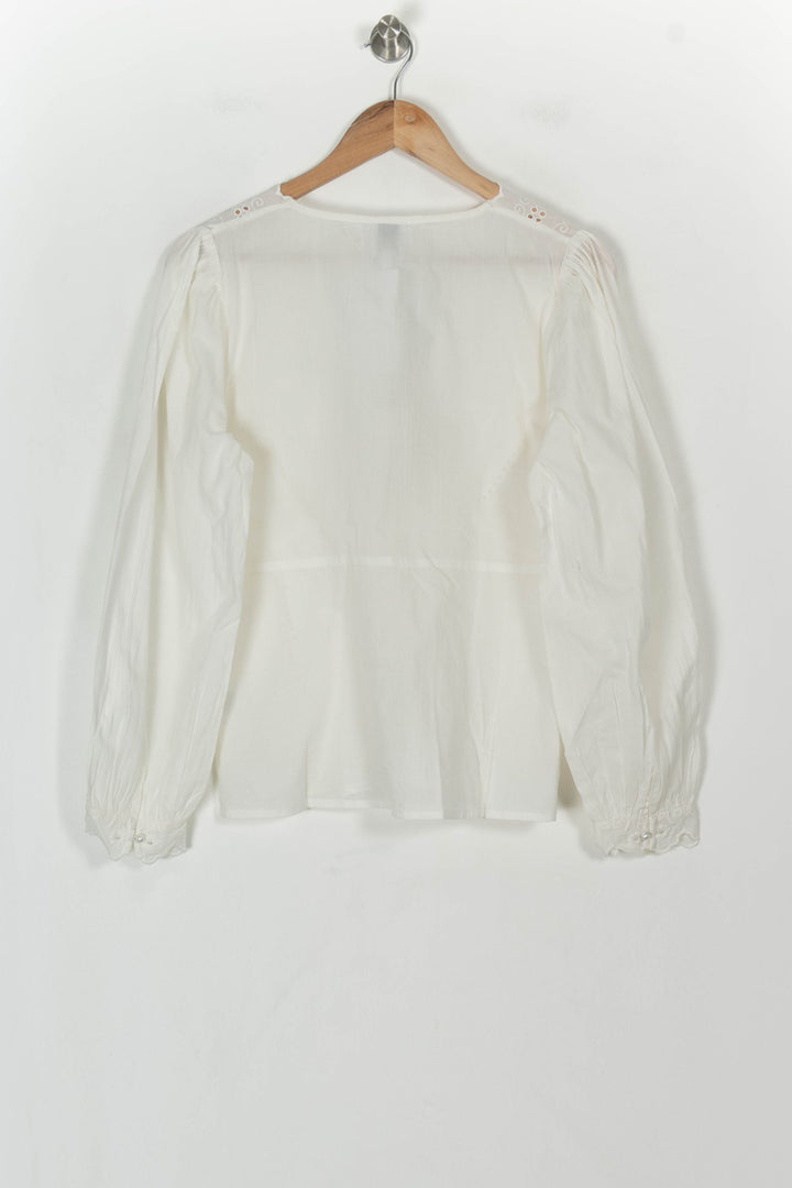 Blouse Blanche - Taille L/40 de la marque Petite Mendigote | PARAD119636 - Vendu par Paradigme - Image 5