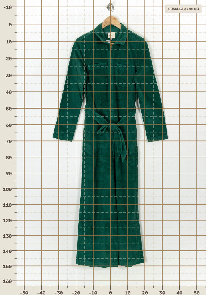 Combinaison Verte - Taille M/38 de la marque Petite Mendigote | PARAD119637 - Vendu par Paradigme - Image 4